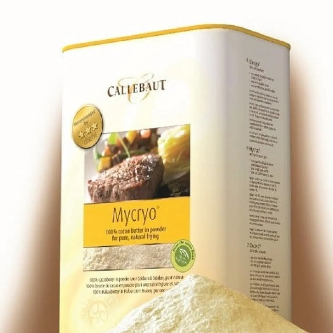 Callebaut Cacaoboter in poedervorm Mycryo® 600 gram* Cacaoproducten