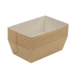 Overig Cakevorm Karton 14x9x5,5cm (per stuk)* Bakvormen Papier