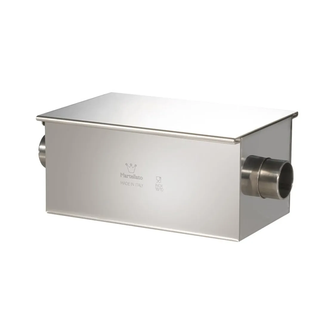 Martellato Cakevorm Travel RVS incl. Vulrol/Deksel 15x8x7cm* Rechthoekige Bakvormen