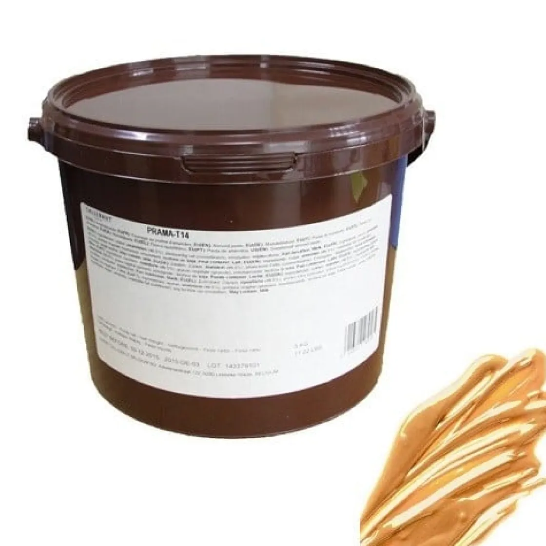 Callebaut Amandel Praline vulling 5kg* Chocolade Vullingen|Bonbonvullingen