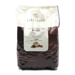Callebaut Bakvaste chocolade Chunks Puur 2,5 kg.* Chocolade