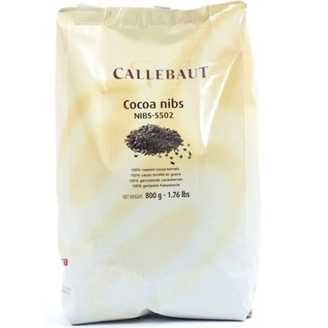 Callebaut Cacao Nibs 800gram* Cacaoproducten