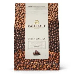 Callebaut Chocolade Callets Sensation Gemarmerd 2,5kg* Ijsdips|Chocolade Druppels
