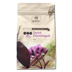 Callebaut Chocolade Callets Puur St. Domingue (70%) 1kg* Chocolade|Chocolade Druppels