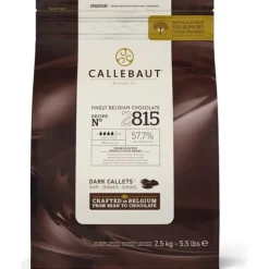 Callebaut Chocolade Callets Puur (Hoge Vloeibaarheid) 2,5 kg* Chocolade|Chocolade Druppels
