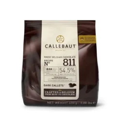 Callebaut Chocolade Callets Puur (811) 400g* Chocolade|Chocolade Druppels
