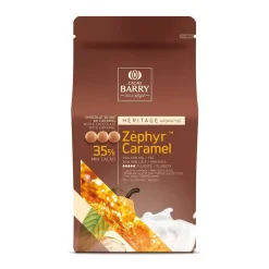 Callebaut Chocolade Callets Wit-Caramel Zéphyr 2,5kg* Chocolade|Chocolade Druppels