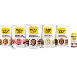 Callebaut Chocolade CrispyPearls, Salted Caramel 800 gram* Chocolade Decoraties|Ijsdips