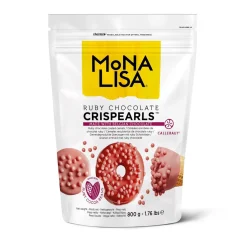 Callebaut Chocolade Crispy Pearls Ruby 800 gram* Ijsdips|Eetbare Strooisels