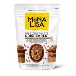 Callebaut Chocolade Crispy Pearls Melk 800 gram* Chocolade Decoraties|Ijsdips