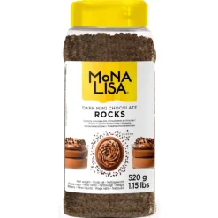 Callebaut Chocolade Mini ChocRocks Puur 600g* Chocolade Decoraties|Ijsdips