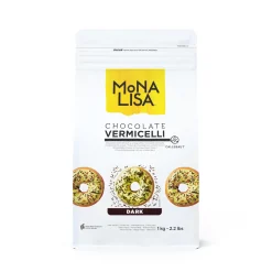 Callebaut Chocolade Vermicelli Puur 1kg* Chocolade Decoraties|Ijsdips