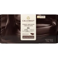 Callebaut Chocoladeblok Puur (811) 5kg* Chocolade