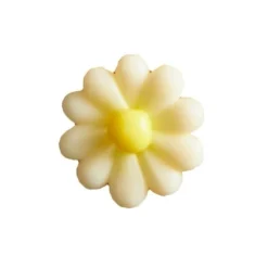 Callebaut Chocoladedecoratie Madeliefje 90st* Bloem Decoraties|Chocolade Decoraties