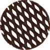 Callebaut Chocoladedecoratie Raster Rond Ø5cm 195st.* Chocolade Decoraties|Chocolade Decoraties