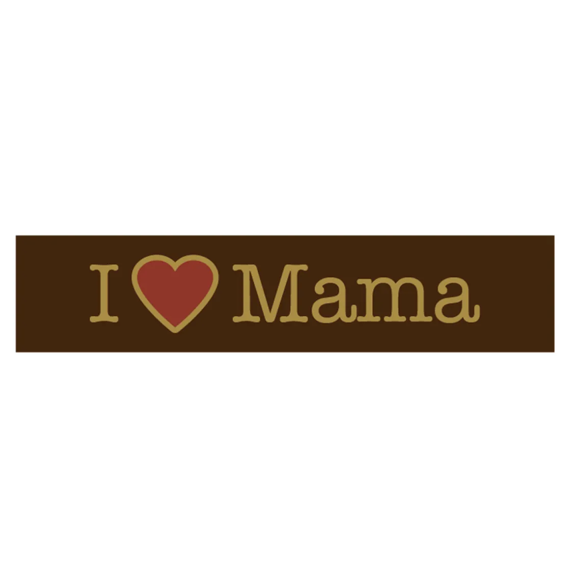 Callebaut Chocoladedecoratie I Love Mama 160st.* Chocolade Decoraties|Chocolade Decoraties