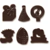 Callebaut Chocoladedecoratie Sinterklaas Ass. 260st* Figuur Decoraties|Chocolade Decoraties