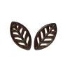 Callebaut Chocoladedecoratie Blaadjes Puur 550st.* Chocolade Decoraties|Chocolade Decoraties