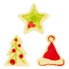 Callebaut Chocoladedecoratie Holly Christmas 126st* Figuur Decoraties|Chocolade Decoraties