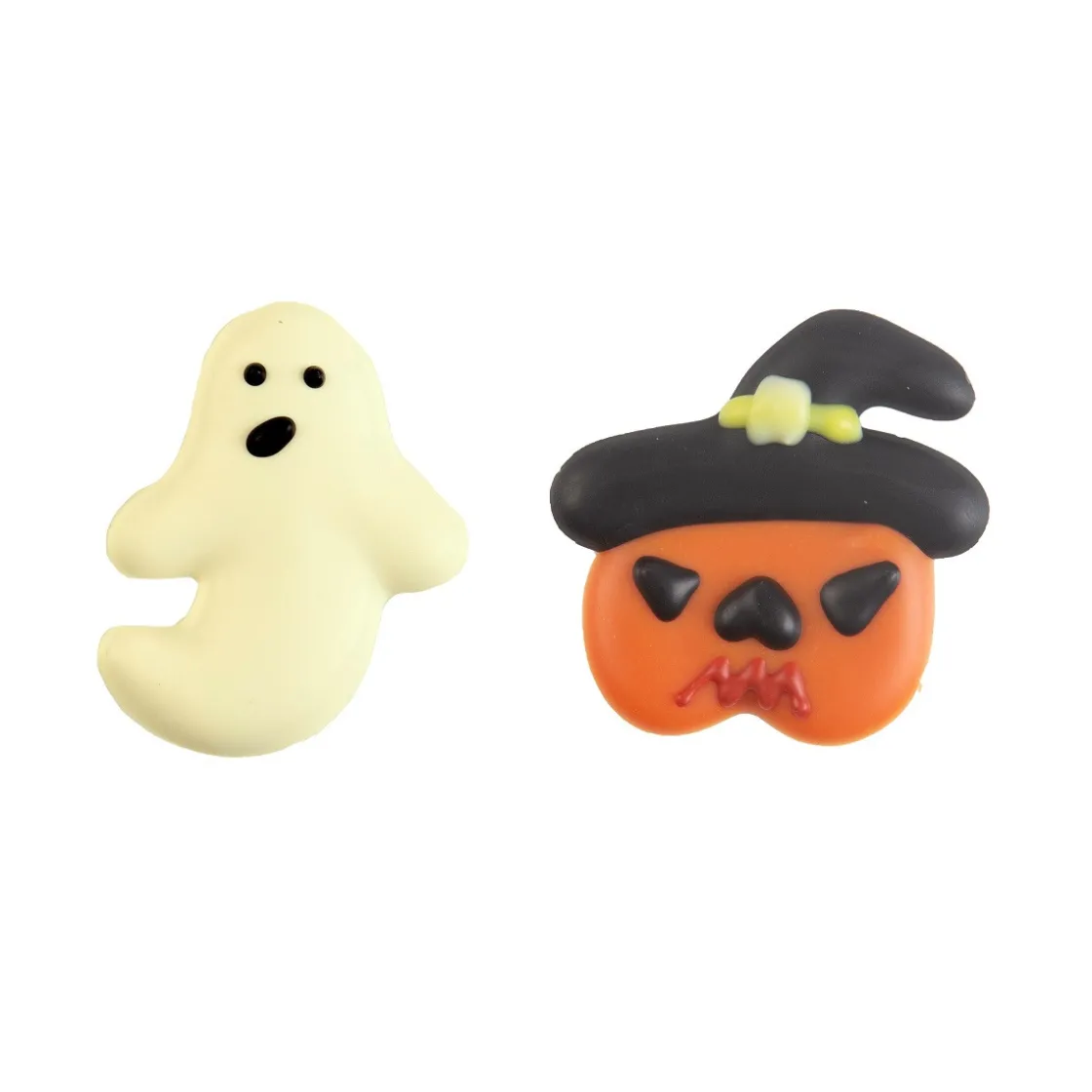 Callebaut Chocoladedecoratie Halloween Ass. 144st* Figuur Decoraties|Chocolade Decoraties