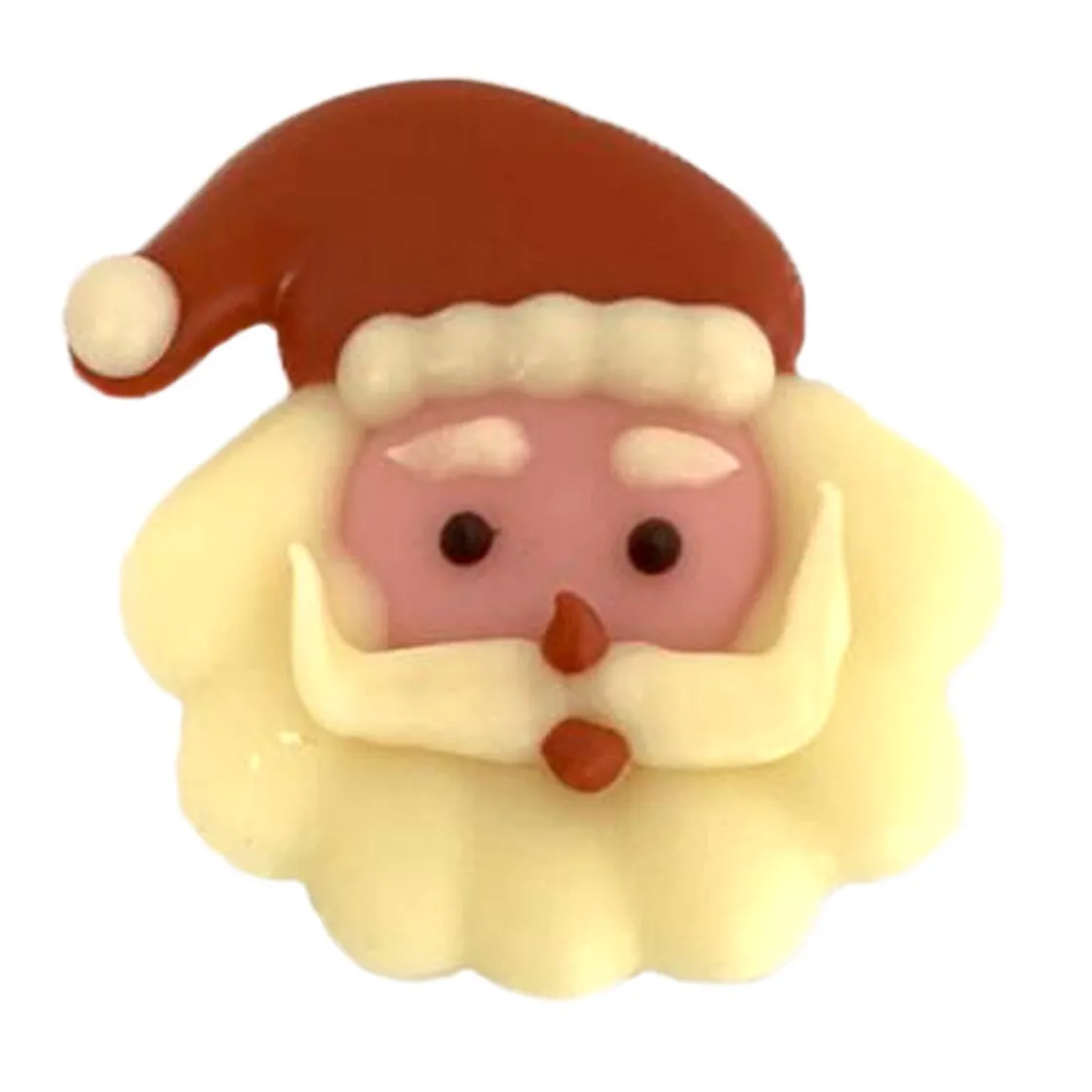 Callebaut Chocoladedecoratie Kerstman 90st* Figuur Decoraties|Chocolade Decoraties