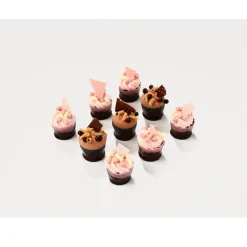 Callebaut Chocoladedecoratie Snobinette Cupje Puur 90st.* Chocolade Decoraties|Chocolade Decoraties