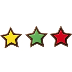 Callebaut Chocoladedecoratie Sterren Ass. 324 st.* Chocolade Decoraties|Chocolade Decoraties