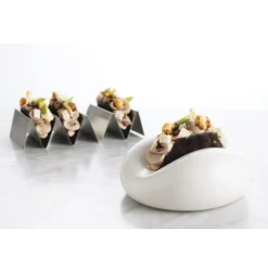 Callebaut Chocoladedecoratie Taco Puur 16st.* Chocolade Decoraties|Chocolade Decoraties