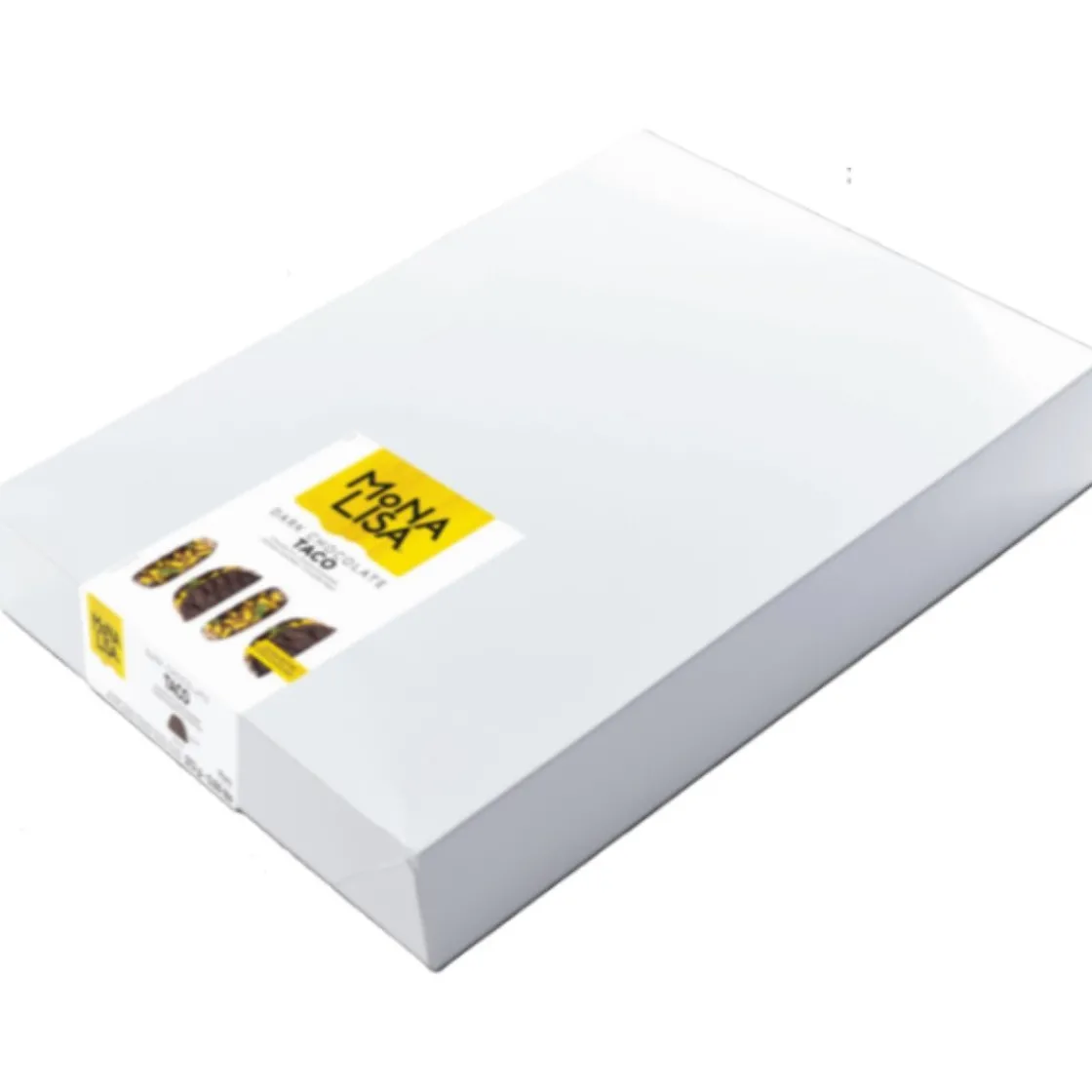 Callebaut Chocoladedecoratie Taco Puur 16st.* Chocolade Decoraties|Chocolade Decoraties