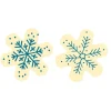 Callebaut Chocoladedecoratie Sneeuwvlokken 264st.* Figuur Decoraties|Chocolade Decoraties