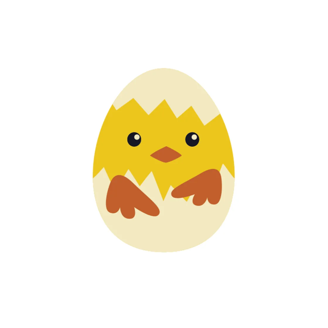 Callebaut Chocoladedecoratie Pasen Ei Kuiken 224st.* Figuur Decoraties|Chocolade Decoraties