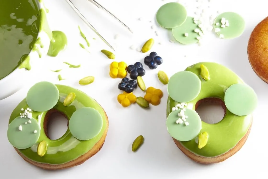 Callebaut Chocoladedecoratie Galettes Rond Gekleurd 750st.* Chocolade Decoraties|Chocolade Decoraties