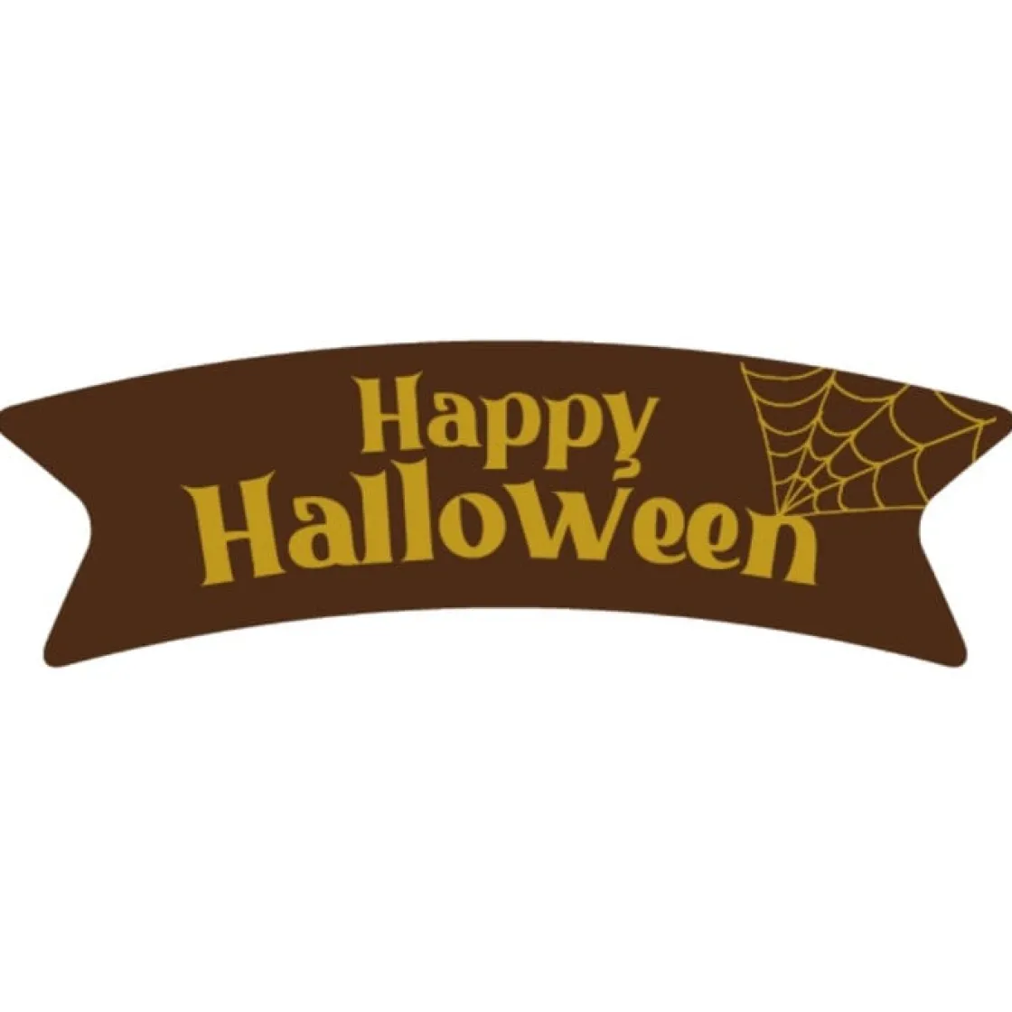Callebaut Chocoladedecoratie Happy Halloween 264st.* Smaakstrips En Schildjes|Figuur Decoraties