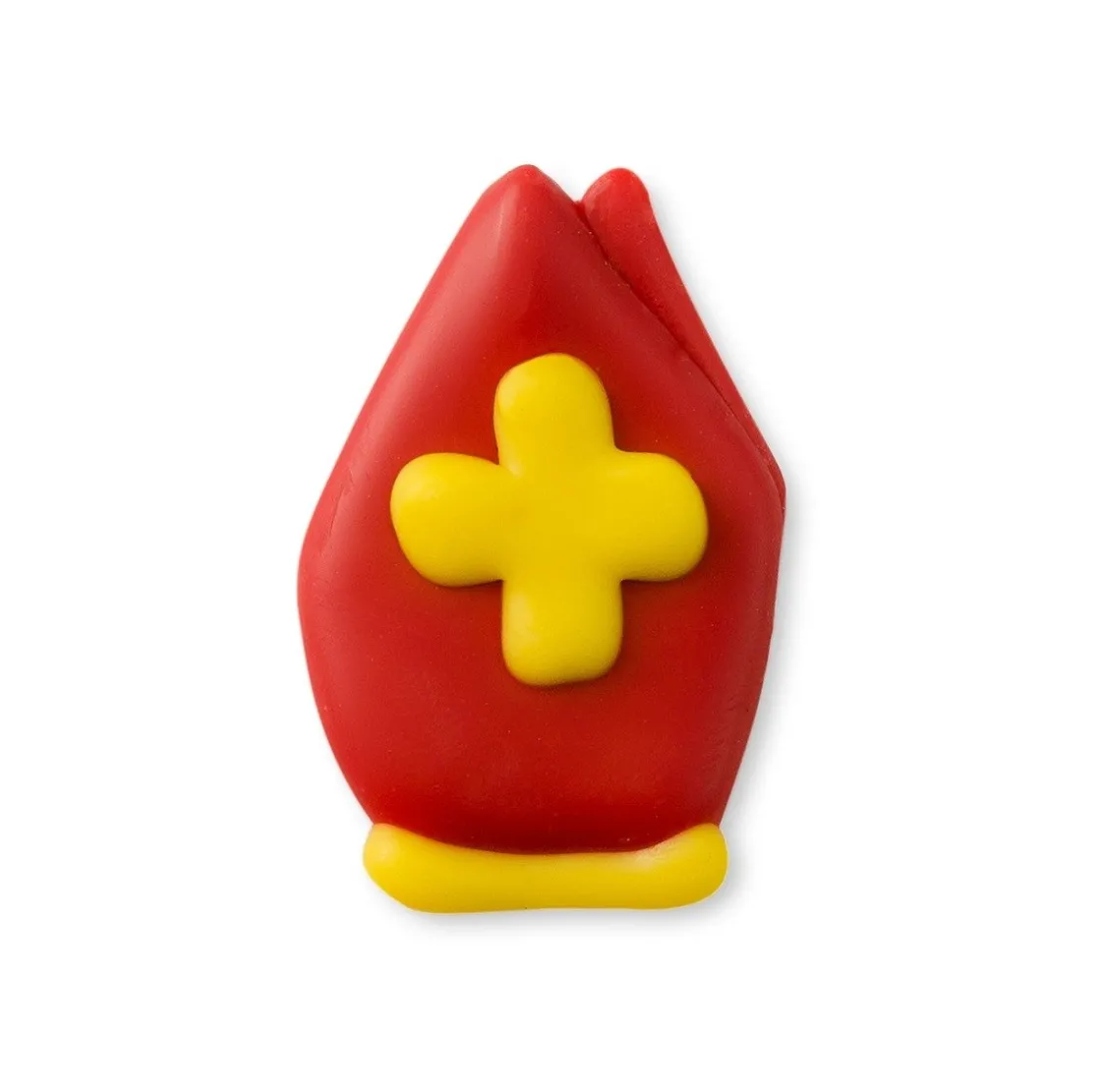 Callebaut Chocoladedecoratie Mijter Sinterklaas 90st* Figuur Decoraties|Chocolade Decoraties