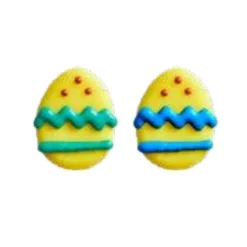 Callebaut Chocoladedecoratie Paasei Assortiment 72st* Figuur Decoraties|Chocolade Decoraties