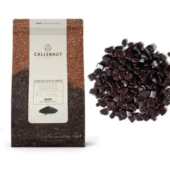 Callebaut Chocoladevlokken Puur 1 kg* Chocolade Decoraties|Ijsdips