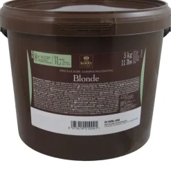 Callebaut Compound Coating Blonde (Pate a Glacer) 5kg* Souplesse|Afdekgelei