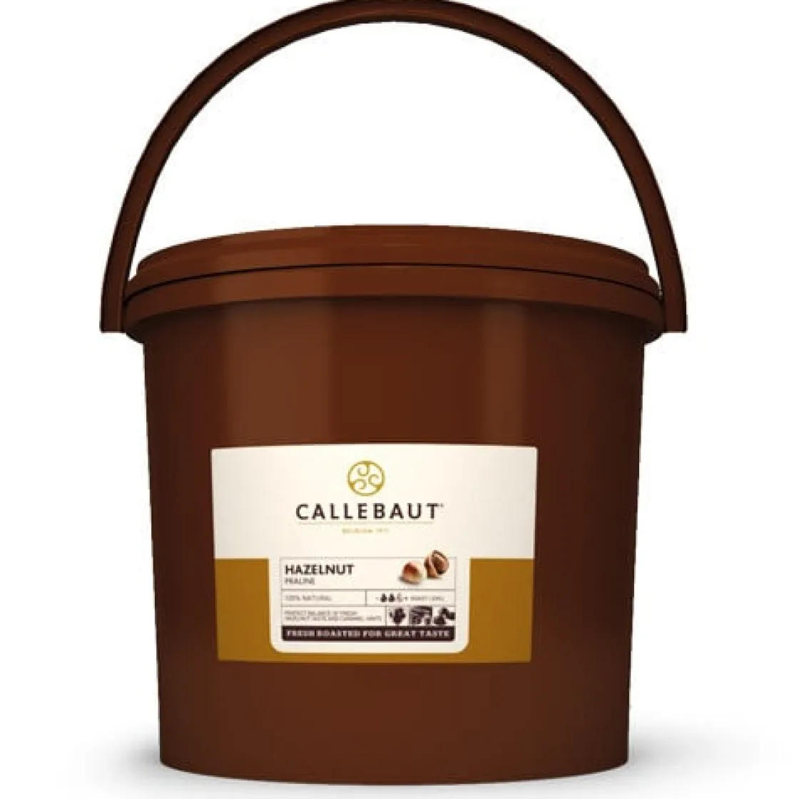 Callebaut Hazelnoot Praline notenvulling 5kg* Chocolade Vullingen|Bonbonvullingen