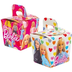 Decora Candy Box Barbie 7x7x8cm 6st*** Taartdozen