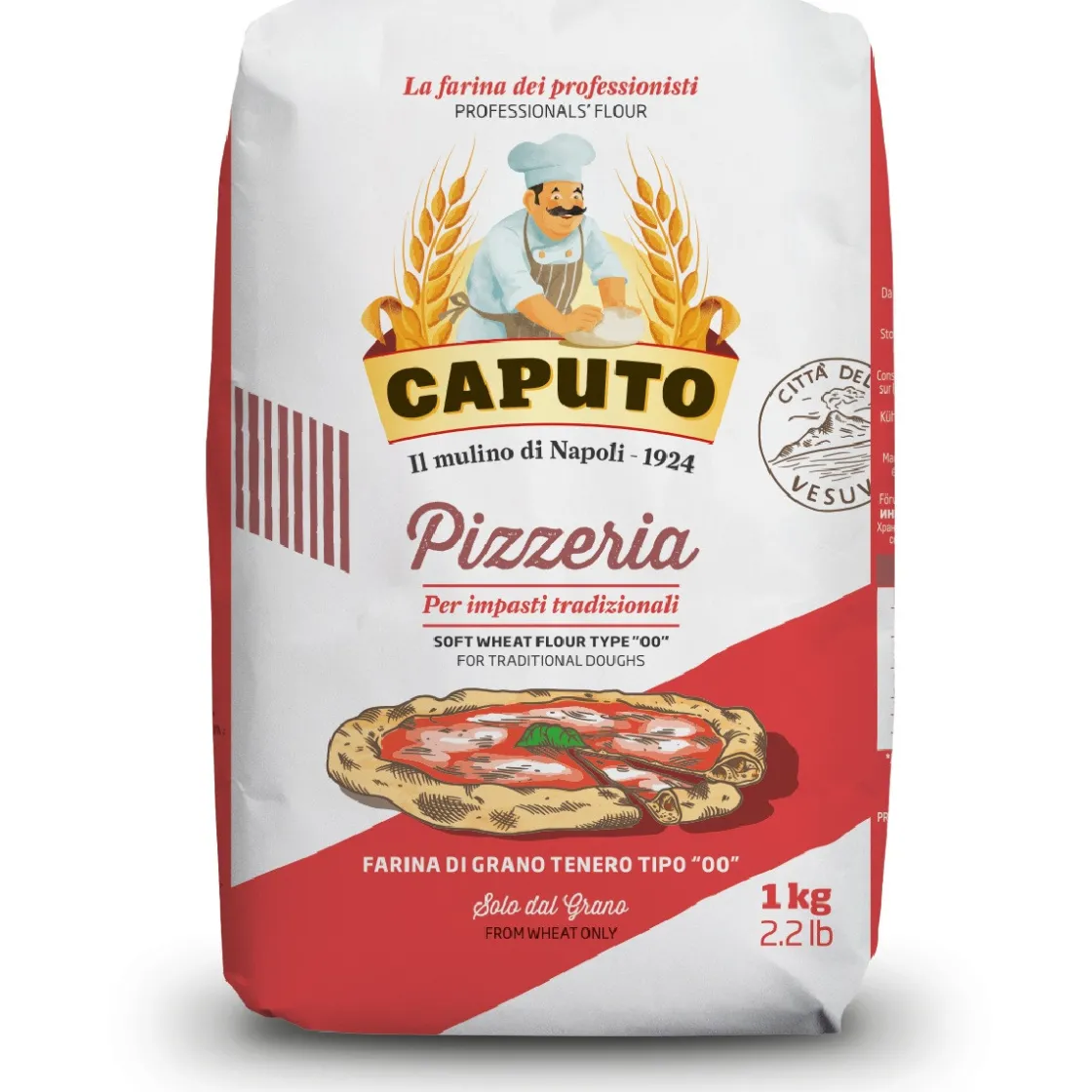 Caputo Bloem Farina Tipo 00 Pizzeria 1kg* Bloem En Meel