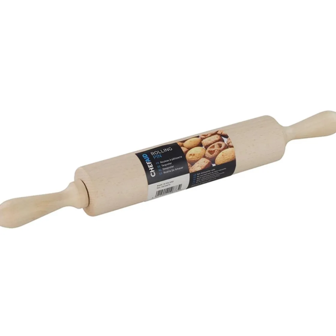 ChefAid Deegroller Hout 20cm* Rolstokken