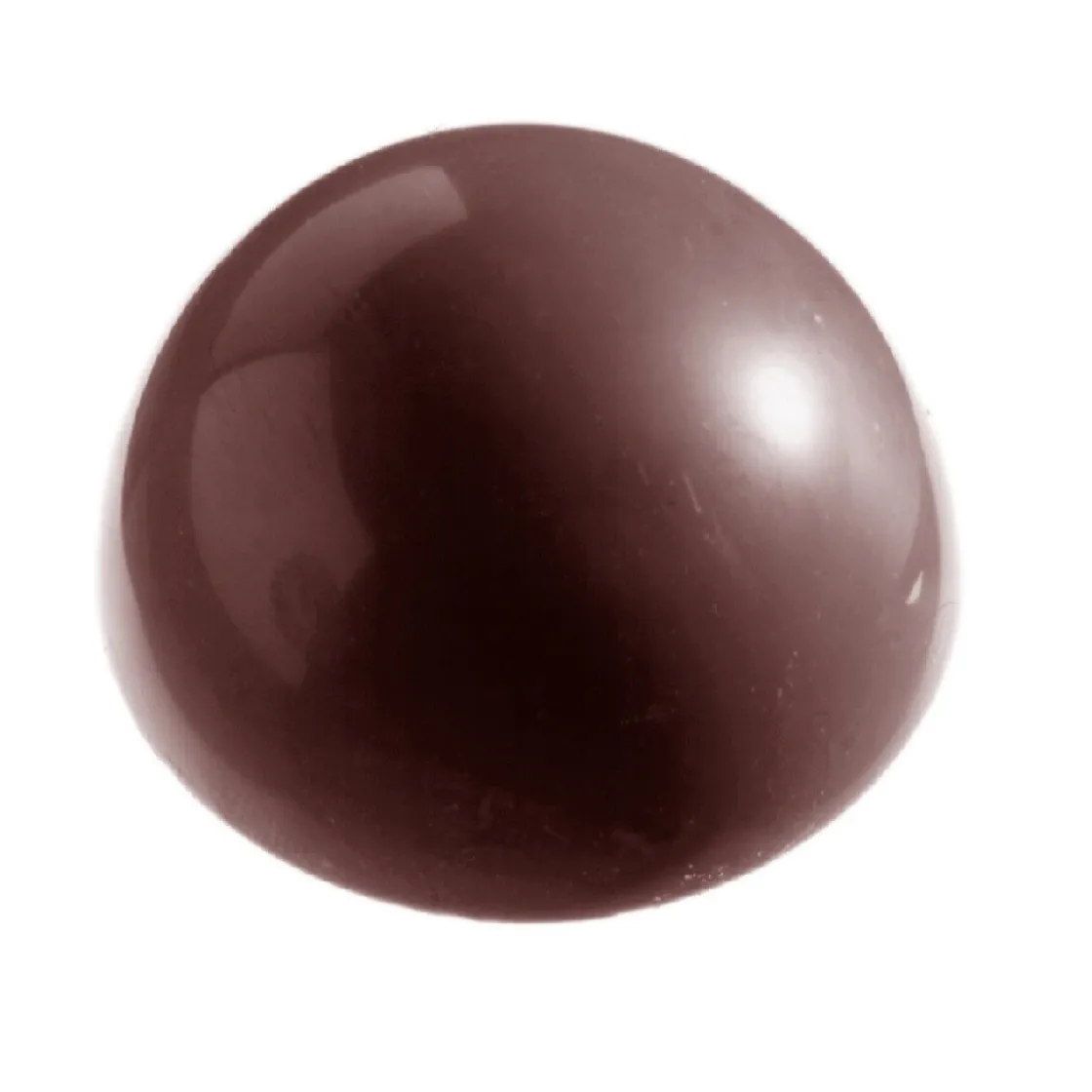 Chocolate World Chocolade Holvorm Halve Bol (6x) Ø70mm* Hol Vormen