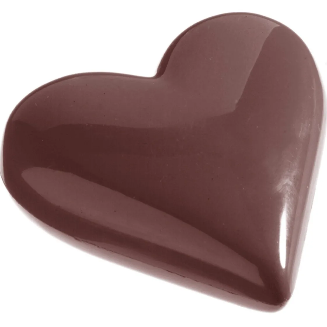 Chocolate World Chocolade Holvorm Hart (2x) 119x104x23mm* Hol Vormen
