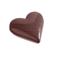 Chocolate World Chocolade Holvorm Hart (5x) 80x69x16 mm* Hol Vormen