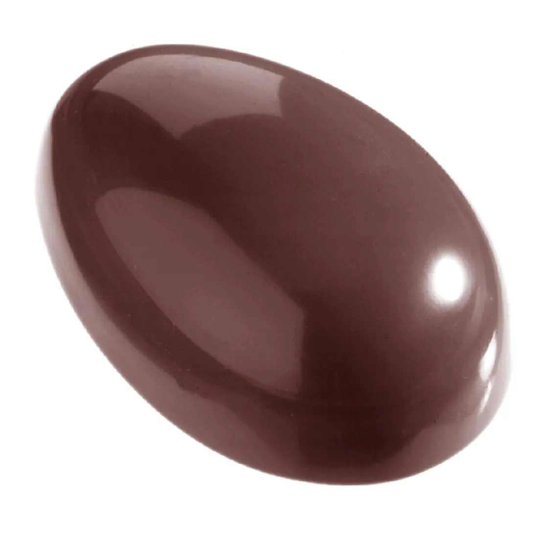 Chocolate World Chocolade Holvorm Glad Ei (3x) 118x77x40mm* Hol Vormen