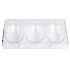 Chocolate World Chocolade Holvorm Glad Ei (3x) 118x77x40mm* Hol Vormen
