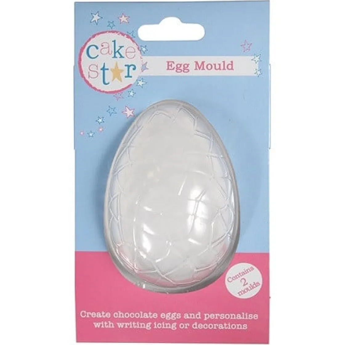 Culpitt Chocolade Holvorm Ei gebroken Set/2 Klein 8,7x6x2,9cm* Hol Vormen