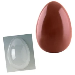 Martellato Chocolade Holvorm Pasen Half-Ei Glad 22x16x8,5cm.* Hol Vormen