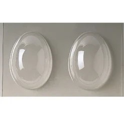 Martellato Chocolade Holvorm Pasen Half-Ei Glad (2x) 12,5x9,4x4,4cm.* Hol Vormen