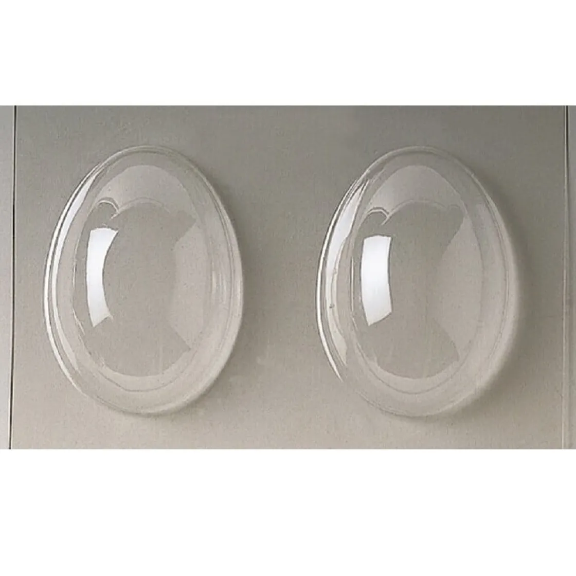 Martellato Chocolade Holvorm Pasen Half-Ei Glad (2x) 12,5x9,4x4,4cm.* Hol Vormen